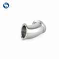 SANTHAI Sanitary SS304 SS316L Stainless Steel Dn25 Tri Clamp 90 degree Pipe Elbow